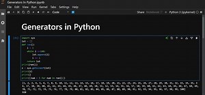 Generators in Python