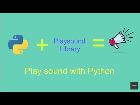 How to play sound in python | How to use playsound module in python
