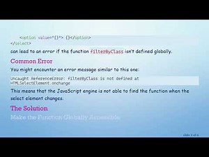 How to Call a Javascript Function from an External HTML File