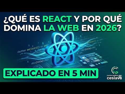 What is React and why will it dominate the web in 2026? (Explained in 5 min) ⚛️🚀