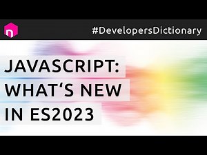 JavaScript: What's New in EcmaScript 2023 (ES2023) // English