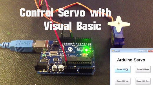 Arduino - Control Servo with Visual Basic | Random Nerd Tutorials
