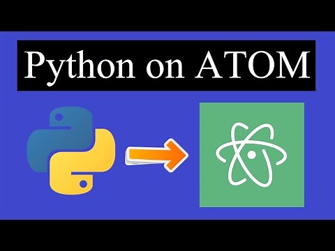 How to run Python on Atom Editor