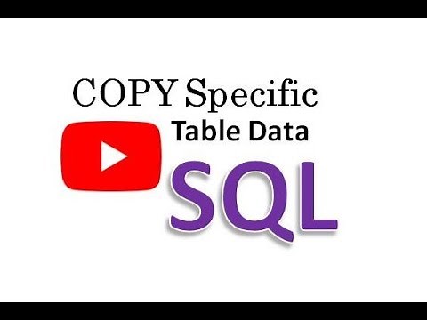Copy SQL Tables in SQL Server Management Studio