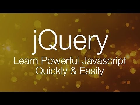 jQuery Tutorial #1 - jQuery Tutorial for Beginners
