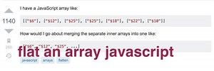 4 cách làm phẳng một mảng (flatten array) với javascript