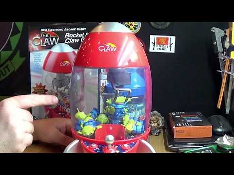 Rocket Claw Machine with Toy Story Aliens