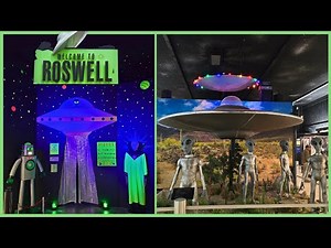 A Day in Roswell New Mexico - Aliens, UFO Museum, Roswell UFO Spacewalk, Alien Adventures 👽