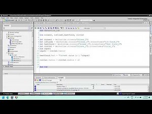 how to change items property in winnc tia portal using vbscript | vb script wincc example