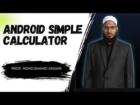 Android Calculator App Using Java