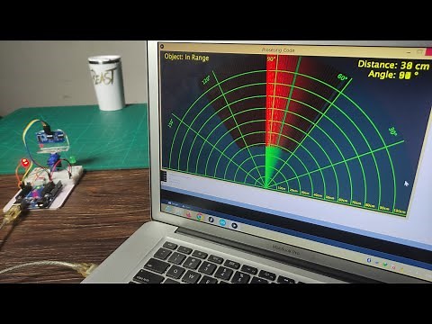 Radar System using Ultrasonic Sensor