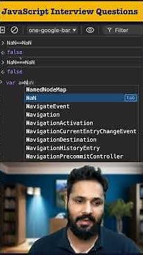 5 JavaScript NaN Interview Questions in | Must-Know JS Concepts #javascriptinterview #js