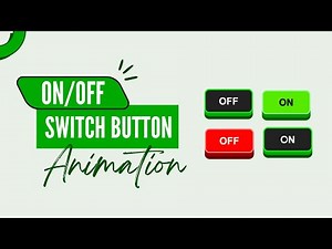 Unique ON/OFF Switch Button Using HTML & CSS | Creative Radio Button Animation | Code with Nazia