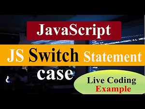 Live Coding JavaScript | switch case Statement Example | #BharatSir
