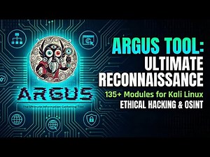 Argus: The ULTIMATE All-in-One Recon Tool for Kali Linux 2026! 🕵️‍♂️🔥