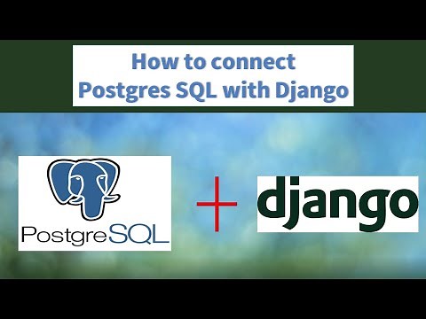 PostgreSQL with Django // how to // tutorial