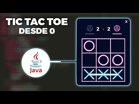 Java Programming: Tic-Tac-Toe Game - Modern Design #2