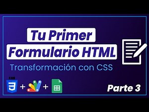 Formularios Desde Cero: Dale estilo a tu formulario con CSS en Apps Script