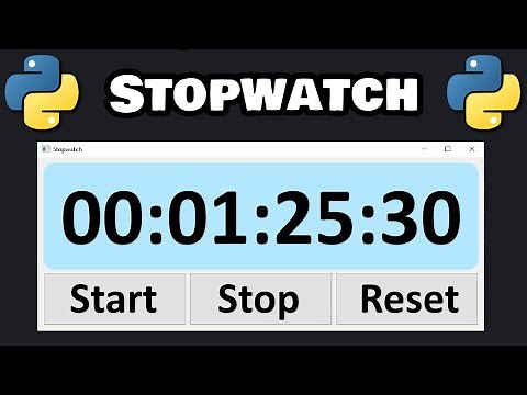 Code a stopwatch using Python! ⏱