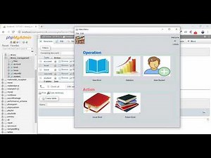 library desktop application in java