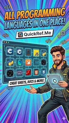 All programming languages in one place 🤯C, C++, Java, JavaScript, Python + ChatGPT cheat sheets 🚀