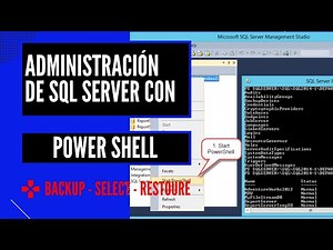 Administrar Sql Server con PowerShell