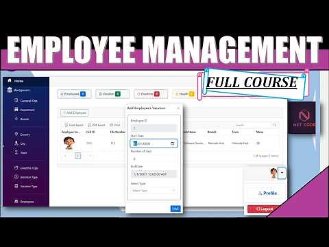 Build a Complete Employee Management System with .NET 8 Blazor WASM & API 🚀| CRUD, Print, PDF & More