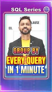 SQL GROUP BY Trick 🔥 Every Student Must Know #sql #sqlcommands