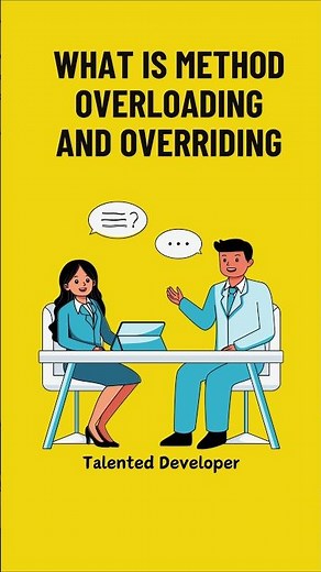 What is Method Overloading and Method Overriding? | Java Interview Question Series #TDshorts 3