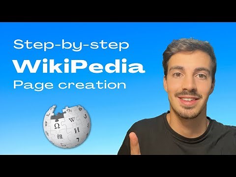 How to Make a WikiPedia Page | Step-by-step Tutorial