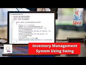 Inventory Management System Using Swing | Java Project