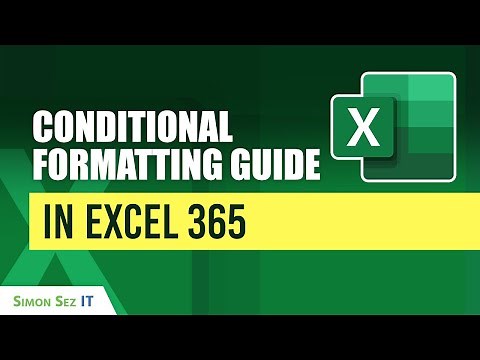 Conditional Formatting Guide in Excel 365