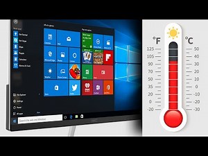 HOW TO CHECK PC TEMPERATURE IN WINDOWS 10