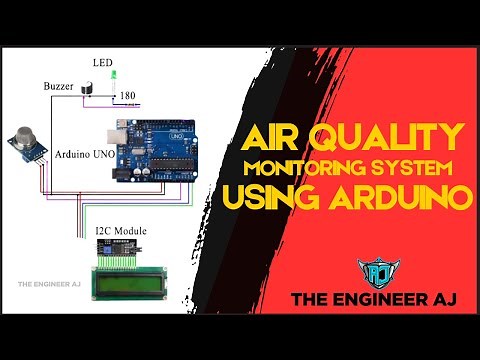 Air Quality Monitoring System Using Arduino | MQ 135 | How to Monitor Air Quality | Arduino Projects