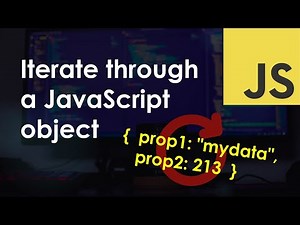 How to iterate through a JavaScript object literal