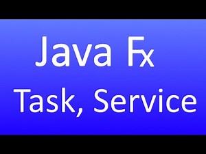 JavaFX [74] - Task und Service