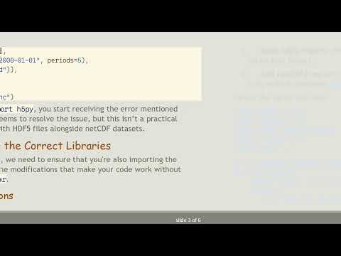 Resolving xarray and h5py Incompatibility Issues in Python