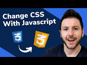 Change CSS Using Javascript | Change CSS With Button Click