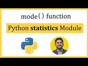 Python mode() function | statistics module | Amit Thinks