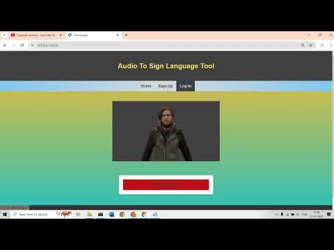 Audio to Sign Language with MultiLanguage Voice Input Using NLP