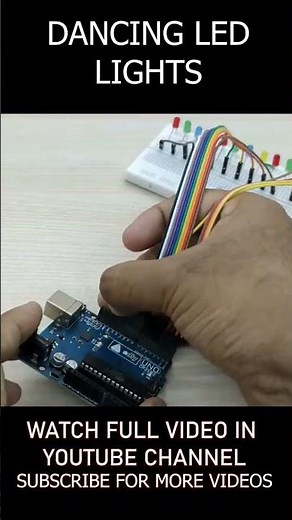 Dancing LED lights !!!