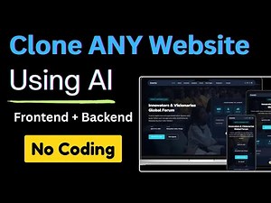 Clone Any Website in Minutes Using AI (No Coding)