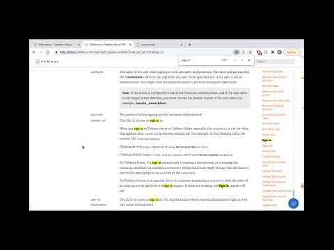 Demystifying the Tableau Server REST API (using Python)