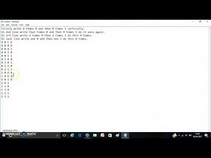 easy way to create 4 input truth table