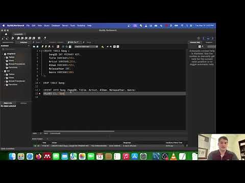 Inserting Data Into Table in mySQL Workbench