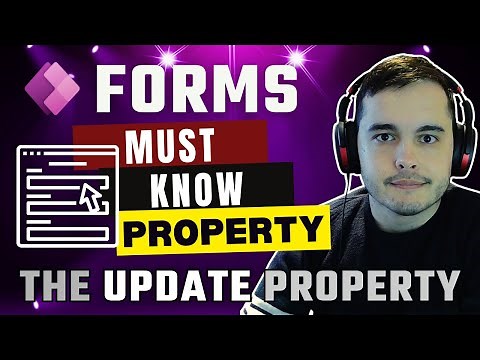 How to Customize Data Input in Power Apps Forms with the Update Property