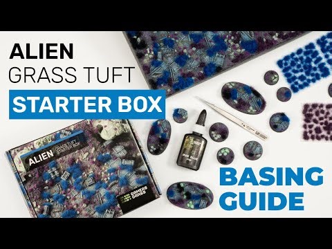 Basing Guide: Alien Grass Tuft Starter Box