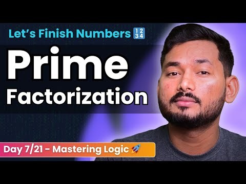 Prime Factorization and Composite Numbers 🔢 | Day 7/21 of Problem Solving with JS 🚀