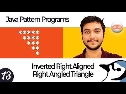 Inverted Right Aligned Triangle Pattern in Java | Logic to Code