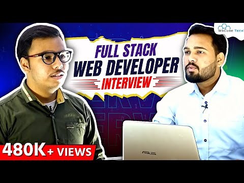Full Stack Web Developer Mock Interview: A Technical Round with Q&A ✅